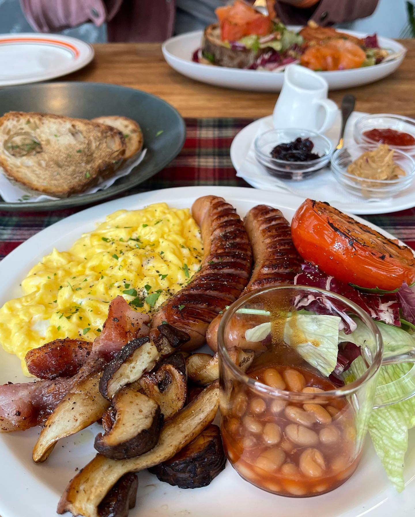 Brunch food at TAB.C in Pyeongtaek